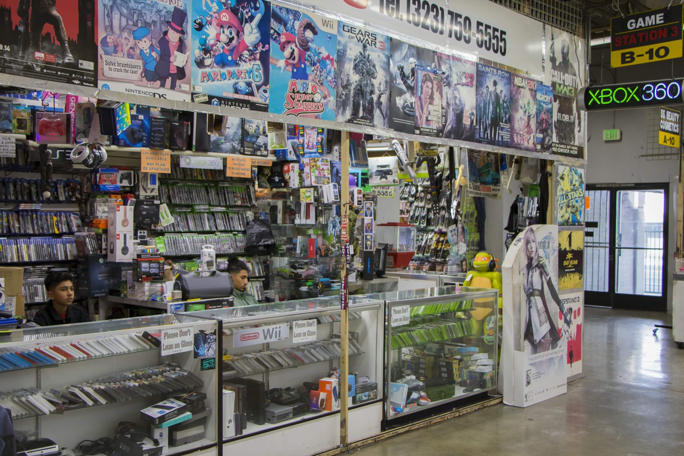 video game shop
